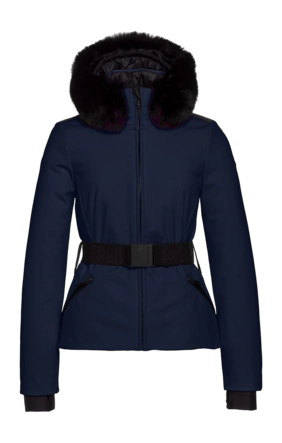 Ski Jas Goldbergh Women Hida Faux Border French Blue 26 Slim fit