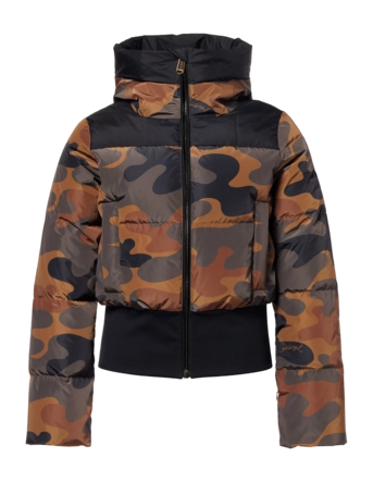 Ski Jas Goldbergh Women Kiri Army Print Regular Fit