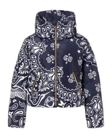 Ski Jas Goldbergh Women Kyoki Bandana Paisley Blue Losse pasvorm