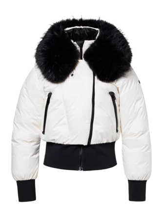 Ski Jas Goldbergh Women Misake Faux Border Snow White Regular fit