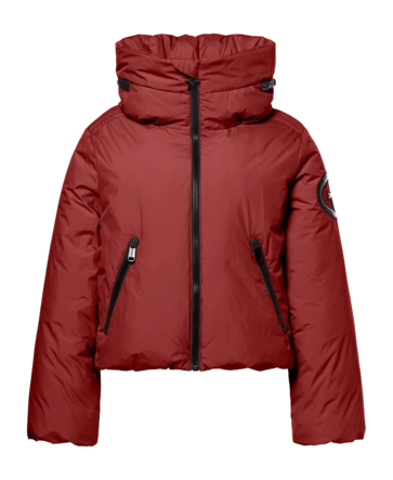 Ski Jas Goldbergh Women Porter Vino Rosso Losse pasvorm