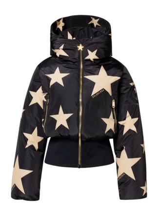 Ski Jas Goldbergh Women Shinnen Black/Gold Loose fit