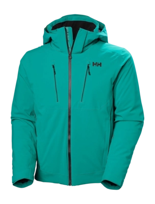 Ski Jas Helly Hansen Men Alpha 4.0 Jacket Signal Green Regular Fit