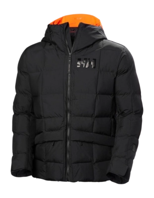 Ski Jas Helly Hansen Men Emiko Ridable Puffy Jacket Black Loose Fit