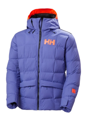 Ski Jas Helly Hansen Men Emiko Ridable Puffy Jacket Ultra Violet Loose fit
