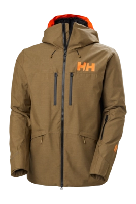 Ski Jas Helly Hansen Men Garibaldi 2.0 Jacket Sepia Loose Fit
