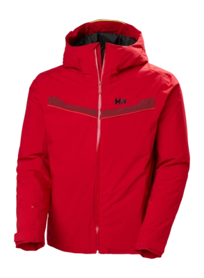 Ski Jas Helly Hansen Men Panorama 2.0 Insulated Jacket Red Regular Fit