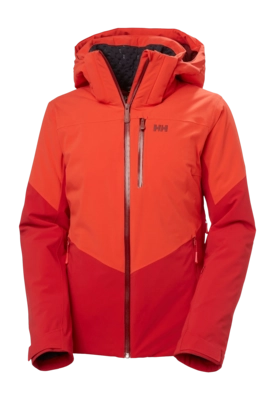 Ski Jas Helly Hansen Women Alphelia Jacket Red Fitted