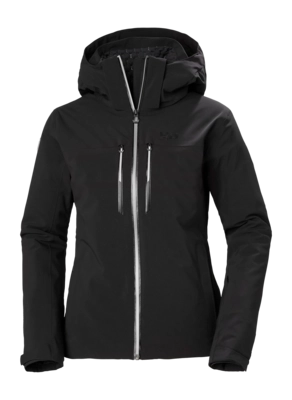 Ski Jas Helly Hansen Women Alphelia Lifaloft Jacket Black Regular Fit
