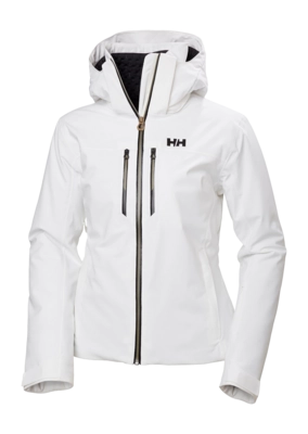 Ski Jas Helly Hansen Women Alphelia Lifaloft Jacket White Regular Fit
