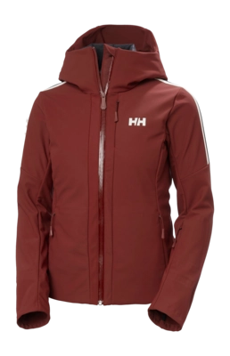Ski Jas Helly Hansen Women Avanti 3-In-1 Softshell Jacket Mars Red Regular Fit