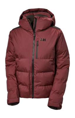 Ski Jas Helly Hansen Women Kvitfjell Race Puffy Jacket Mars Red Regular Fit