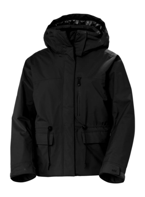 Ski Jas Helly Hansen Women Nora Insulated 2.0 Jacket Black Loose Fit