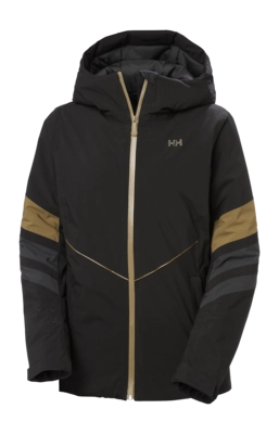 Ski Jas Helly Hansen Women Panorama Insulated Jacket Black Regular Fit