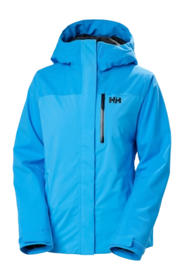 Ski Jas Helly Hansen Women Snowplay Jacket Cyan Regular Fit