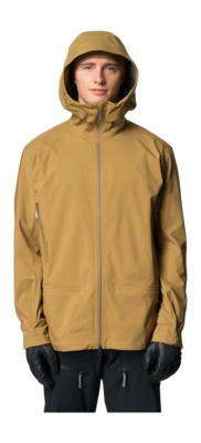 Ski Jas Houdini Men Ride Jacket Greenish Gold Regular Fit