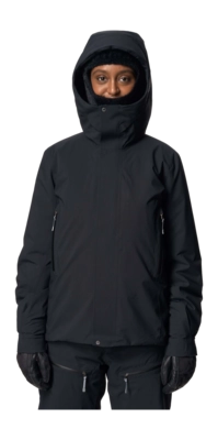 Ski Jas Houdini Women Ride Insulated Jacket True Black Regular Fit