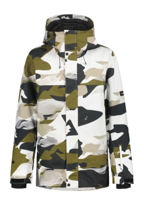 Ski Jas Icepeak Men Carnac Olive Relaxed Fit