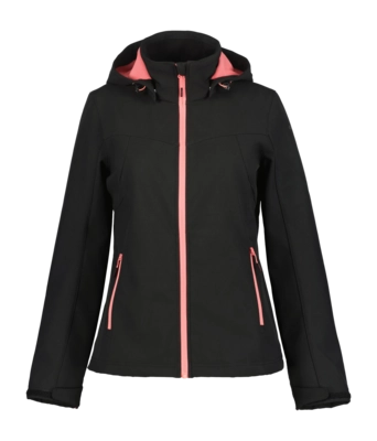 Ski Jas Icepeak Women Brenham Black Regular Fit