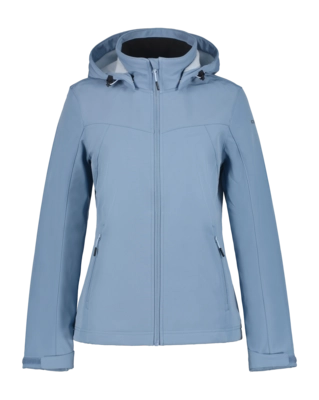Ski Jas Icepeak Women Brenham Light Blue Regular Fit