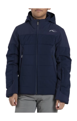 Ski Jas KJUS Boys Edge Jacket Atlanta Blue Regular Fit