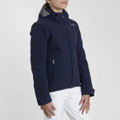 Ski Jas KJUS Girls Downhill Jacket Atlanta Blue Regular Fit