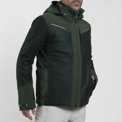 Ski Jas KJUS Men Frostline Wool Jacket Canopy Regular Fit