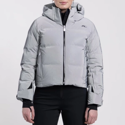 Ski Jas KJUS Women Reflect Jacket Reflective/Black Regular Fit