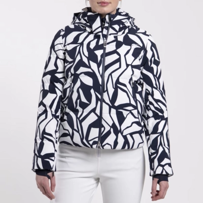 Ski Jas KJUS Women Twilight Jacket KJUS Navy/White Regular Fit