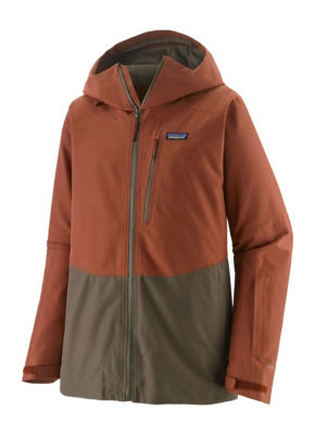 Ski Jas Patagonia Men Powder Town Jacket Dried Vanilla
