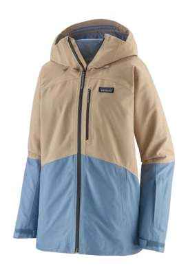 Ski Jas Patagonia Women Powder Town Jacket Oar Tan