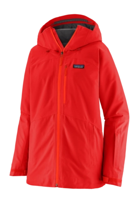 Ski Jacket Patagonia Women Powder Town Jacket Sizzle Red ...