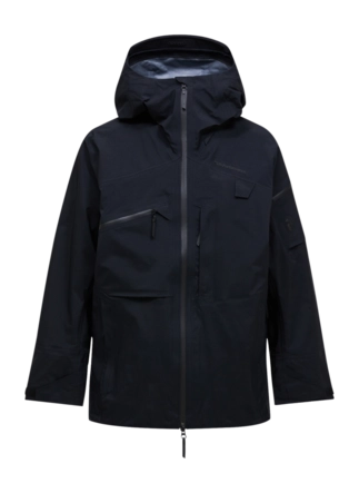 Ski Jas Peak Performance Men Alpine Gore-Tex C-Knit 3L Shell Black Regular Fit