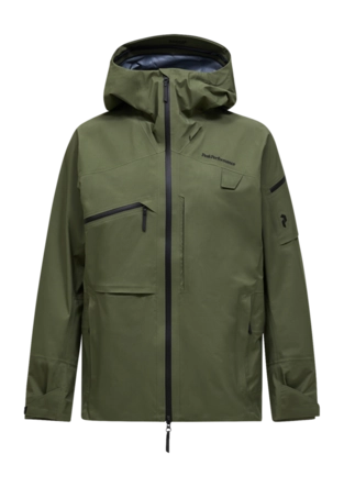 Ski Jas Peak Performance Men Alpine Gore-Tex C-Knit 3L Shell Pine Needle Regular Fit