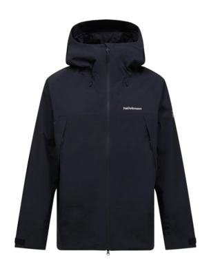 Ski Jas Peak Performance Men Edge HIPE 2L Insulated Shell Jacket Black