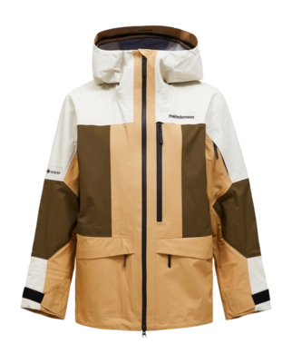 Ski Jas Peak Performance Men Gravity GORE-TEX 3L Shell Jacket Sierra Sand