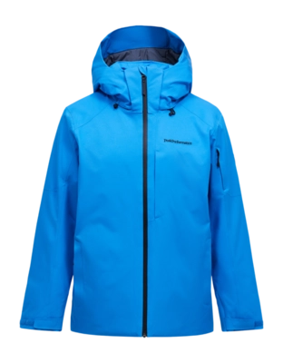 Ski Jas Peak Performance Men Maroon HIPE 2L Insulated Shell Jacket Azure Ascent