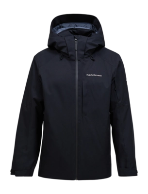 Ski Jas Peak Performance Men Maroon HIPE 2L Insulated Shell Jacket Black