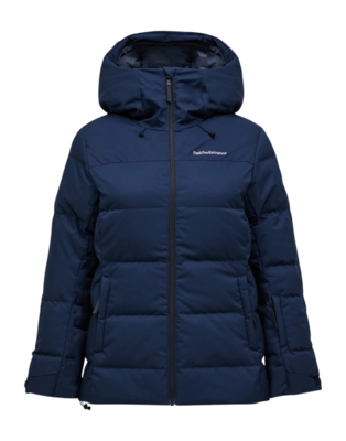 Ski Jas Peak Performance Women Shred Down Jacket Blue Shadow