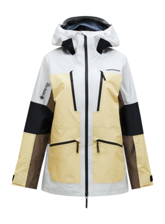 Ski Jas Peak Performance Women Vertical Gore-Tex Pro 3L Shell Antarctica/Alpine Harvest Relaxed Fit