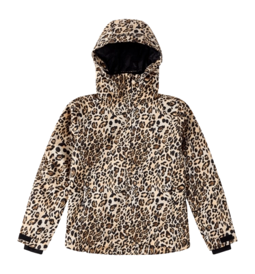 Ski Jas Poederbaas Women Arty 2L Insulated Jacket Brown Multi Regular Fit