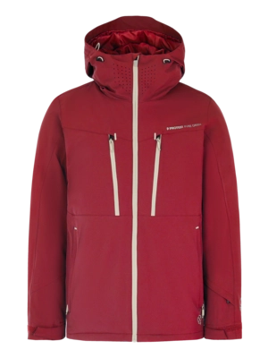 Ski Jas Protest Men Prttimothy Velvet red Slim Fit