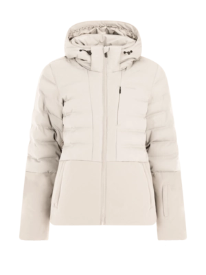 Ski Jas Protest Women Prthazely Kitoffwhite Slim Fit