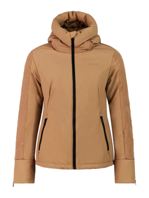 Ski Jas Protest Women Prtmercury Teddy Brown Slim Fit