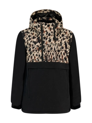 Ski Jas Protest Women Prtviper True Black Anorak Losse pasvorm