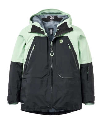 Ski Jas Rab Women Khroma Converge Jacket Fig Green Black