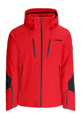 Ski Jas Spyder Men Alyeska Jacket Spyder Red Regular Fit