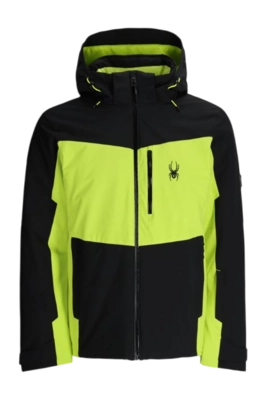 Ski Jas Spyder Men Copper Jacket Black-Escape Regular Fit