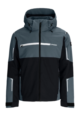 Ski Jas Spyder Men Titan Jacket Black Regular Fit