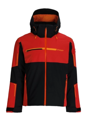 Ski Jas Spyder Men Titan Jacket Black-Escape Regular Fit